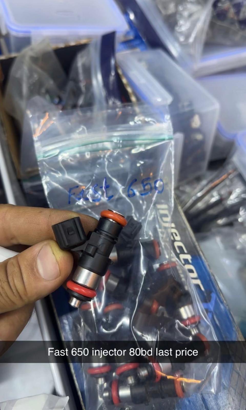 Fast 650 injectors