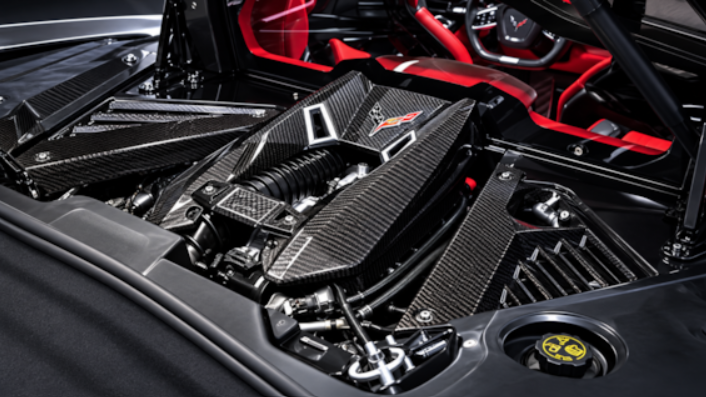Carbon Fiber Engine Cover